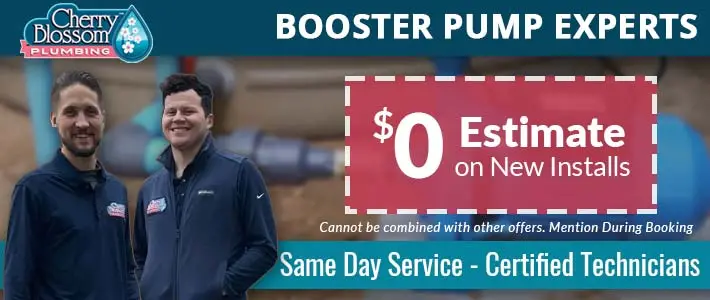 northern virginia Booster Pumps Cherry Blossom Plumbing
