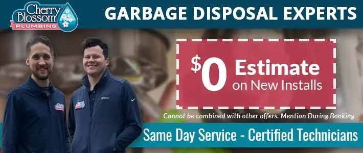 northern virginia garbage disposal Cherry Blossom Plumbing