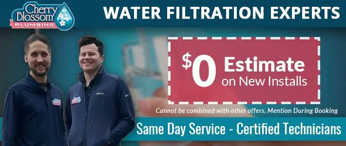 northern virginia water filtration Cherry Blossom Plumbing