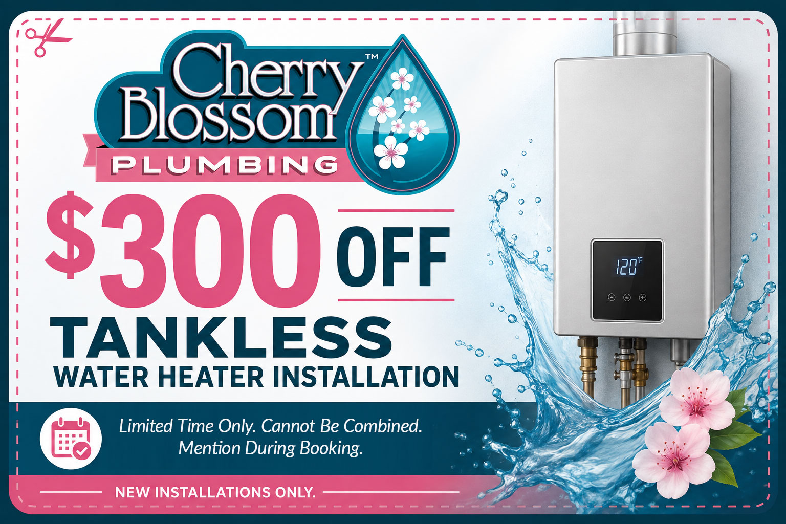 northern virginia Water Heater Help Cherry Blossom Plumbing